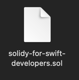 Solidity file