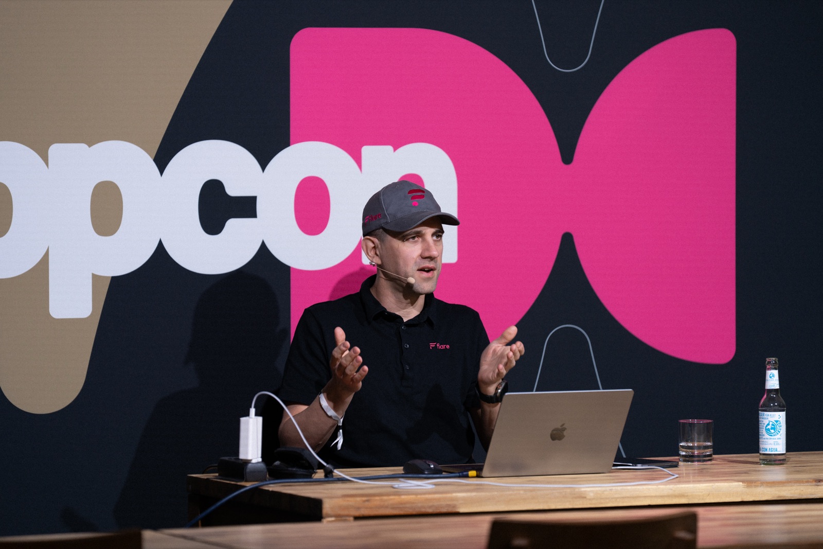 Kristaps speaking at DappCon